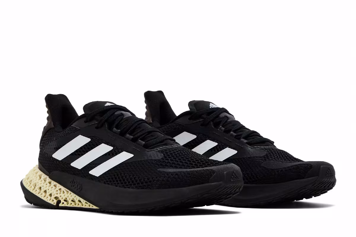 adidas 4DFWD Pulse Black White, view 9