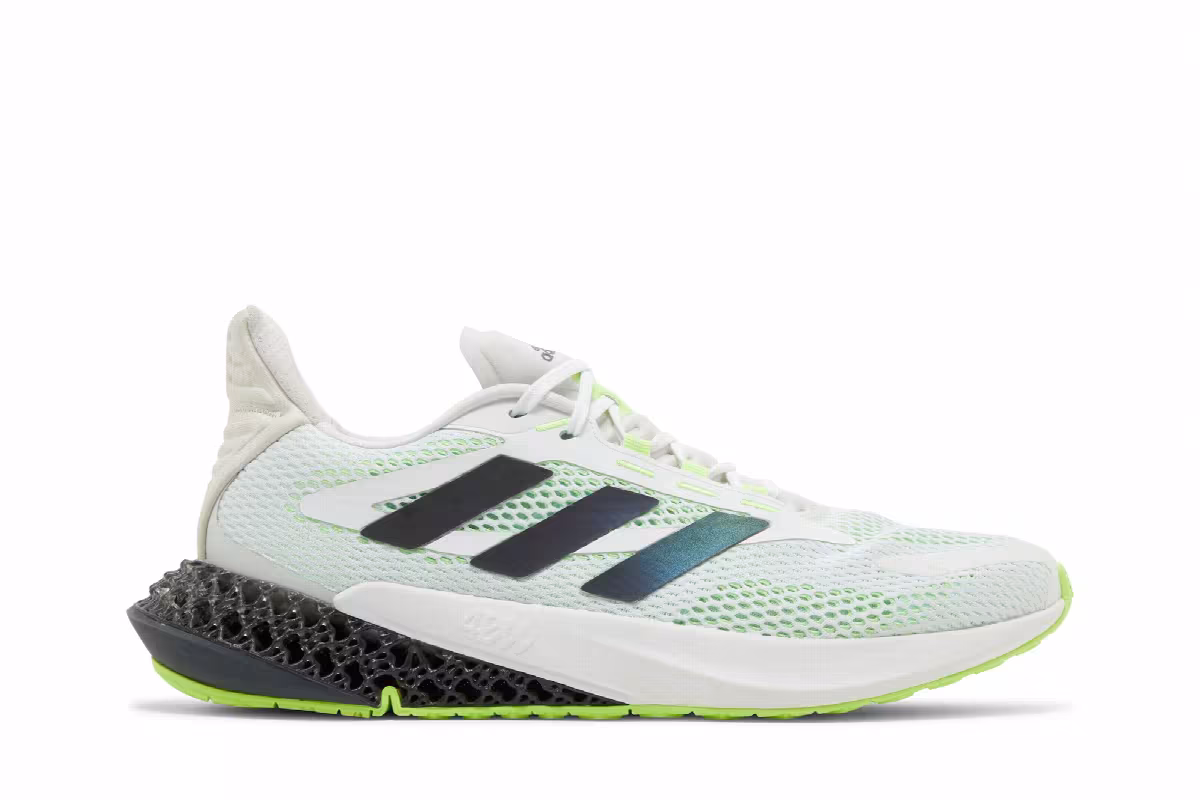 Adidas 4DFWD Pulse White Signal Green, view 2