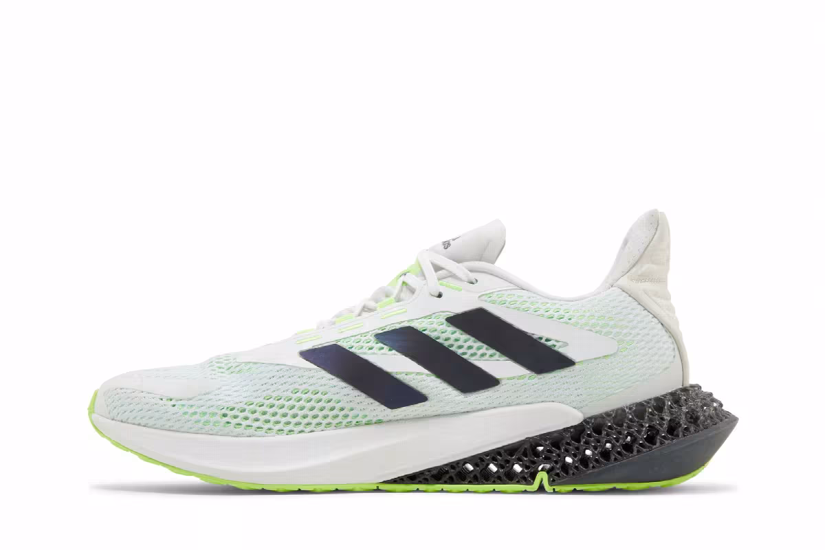 Adidas 4DFWD Pulse White Signal Green, view 4