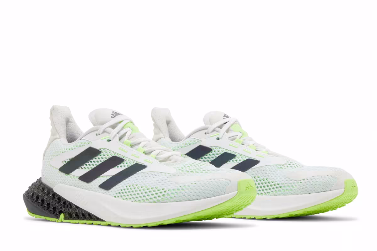 Adidas 4DFWD Pulse White Signal Green, view 9