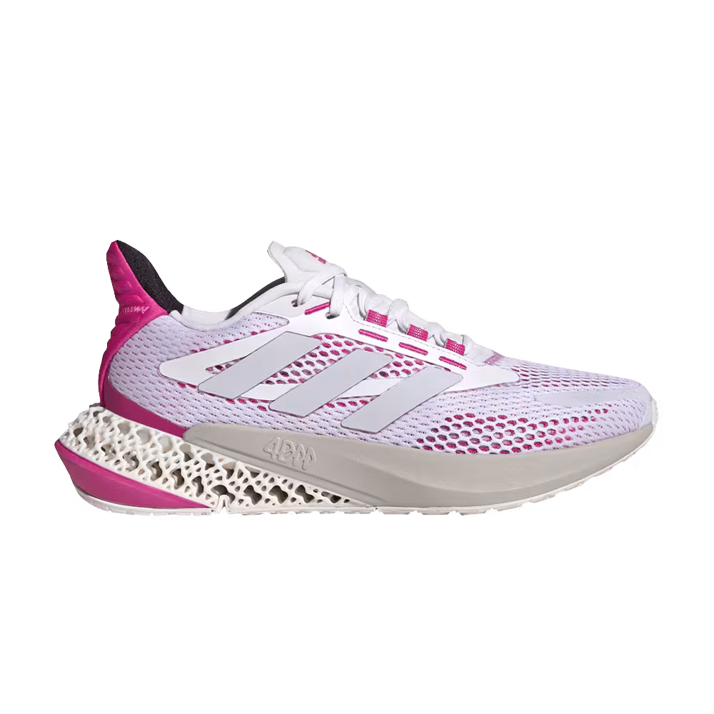 Adidas Women's 4DFWD Pulse White Shock Pink