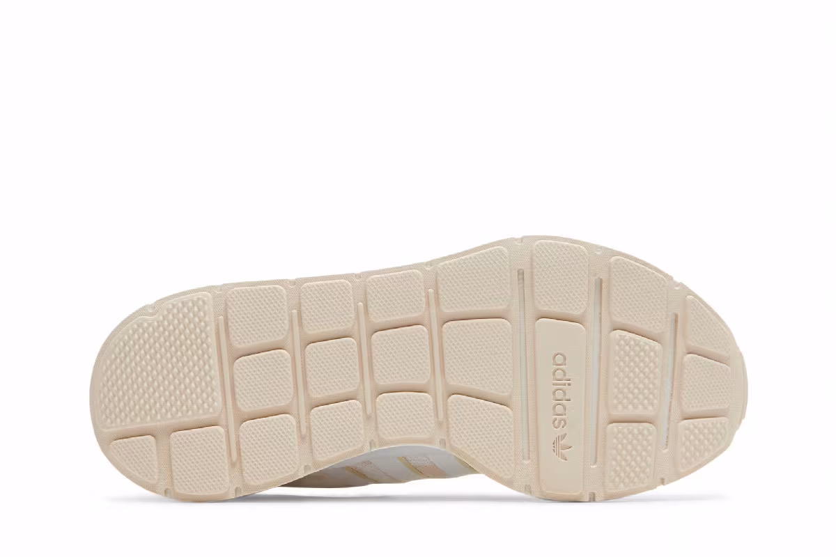 Adidas Women's Swift Run X Leopard - Halo Ivory, view 5