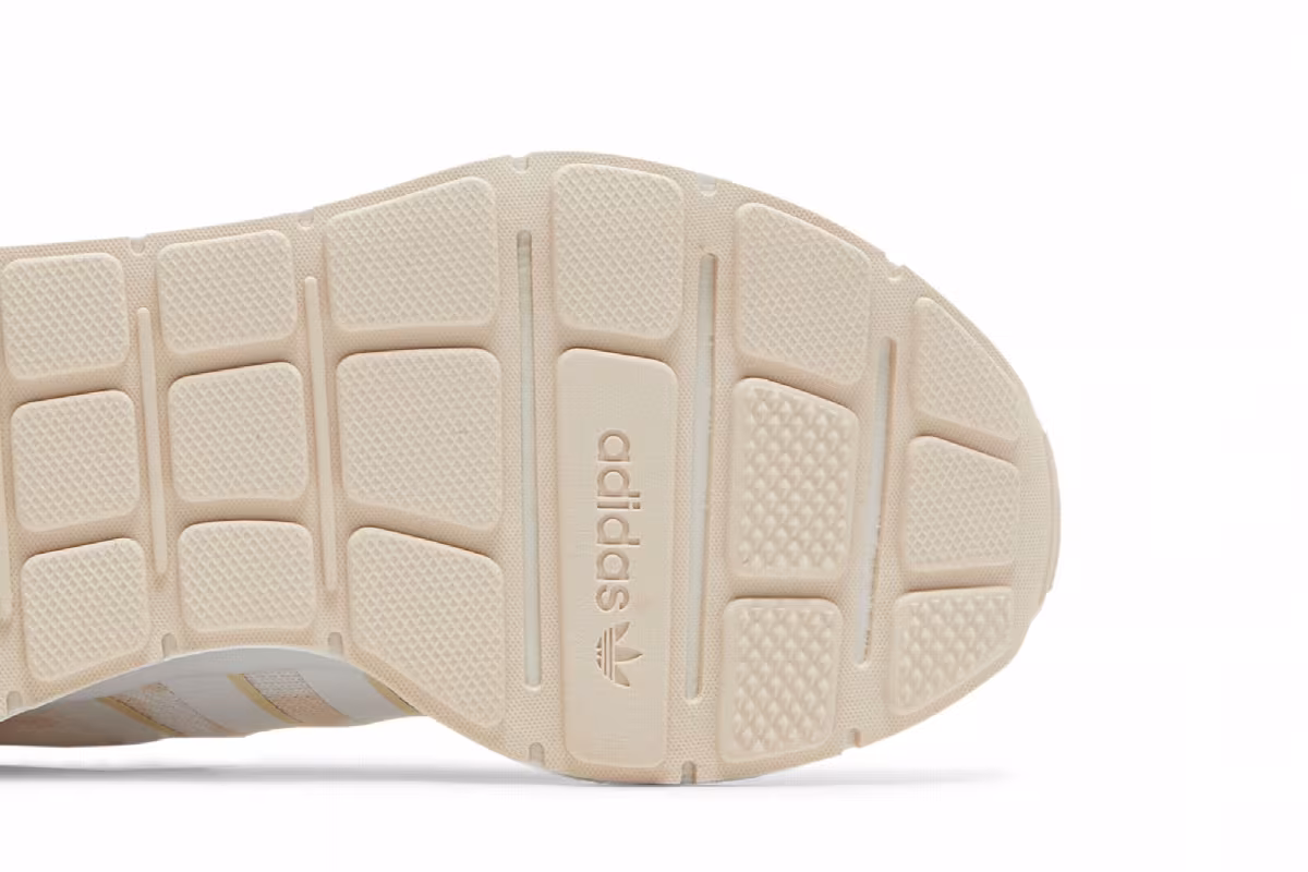Adidas Women's Swift Run X Leopard - Halo Ivory, view 6