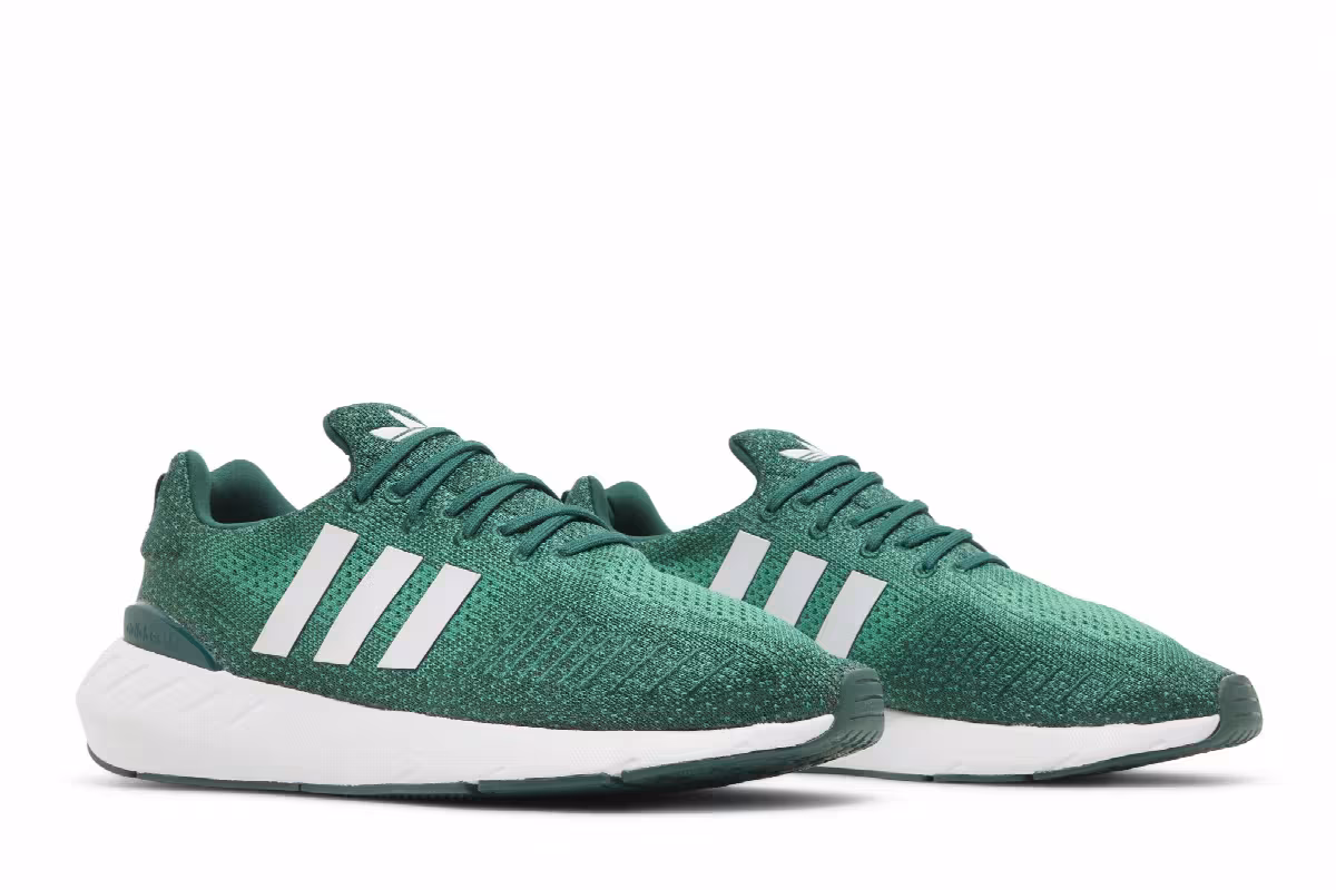 Adidas Swift Run 22 Collegiate Green, view 9