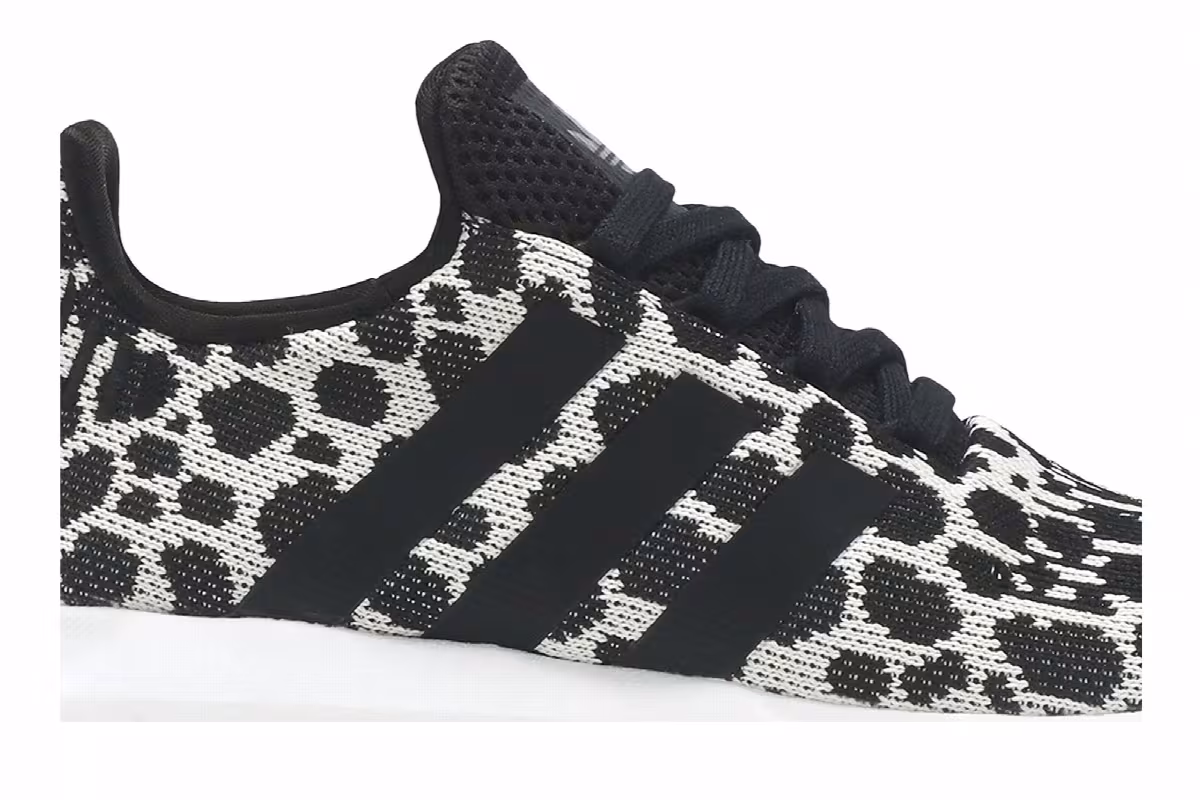 adidas Women's Swift Run Leopard Print, view 3
