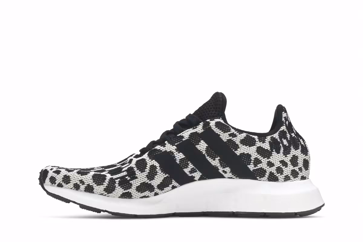 adidas Women's Swift Run Leopard Print, view 4