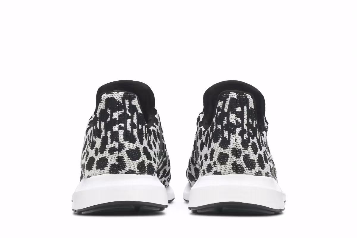 adidas Women's Swift Run Leopard Print, view 7