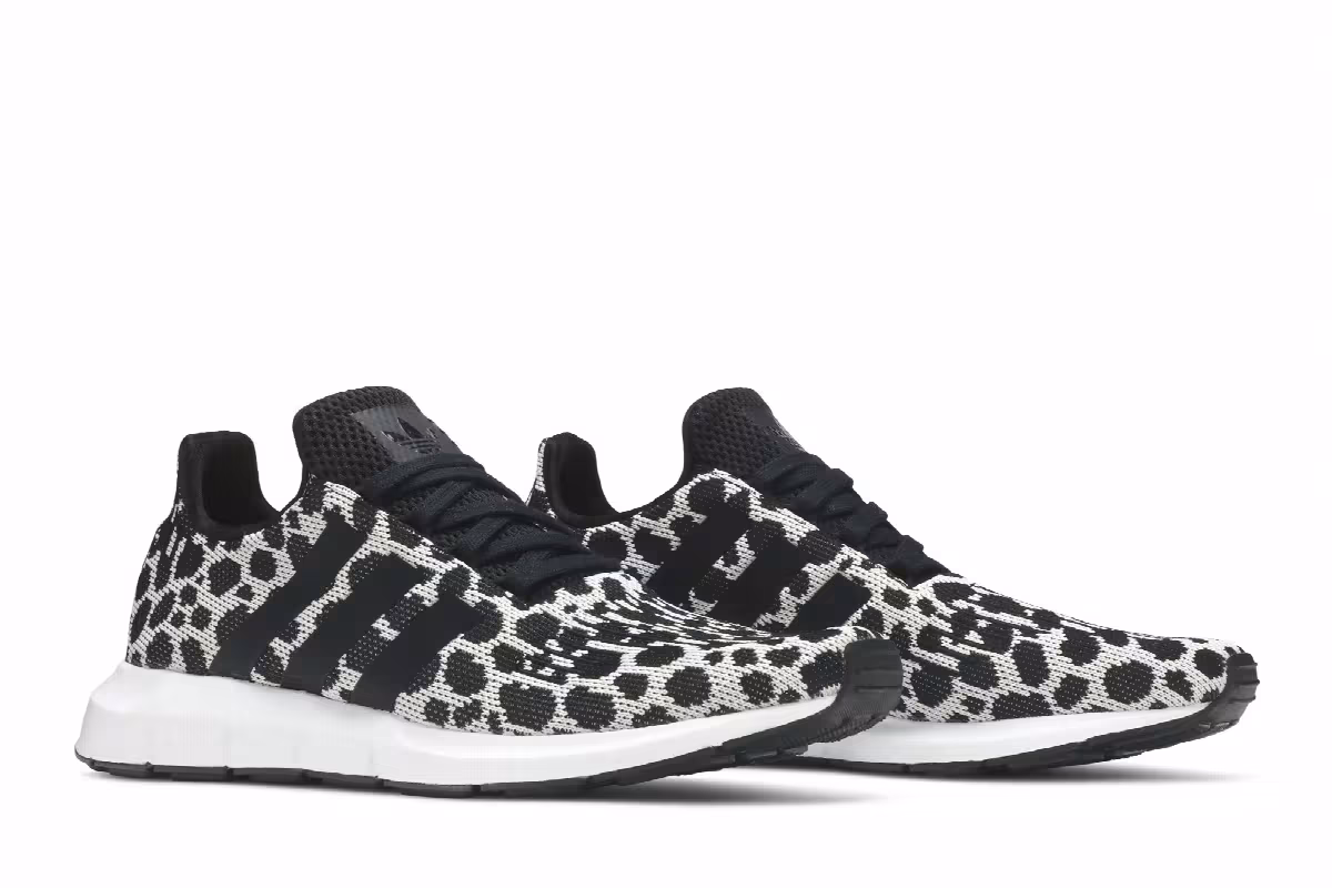 adidas Women's Swift Run Leopard Print, view 9