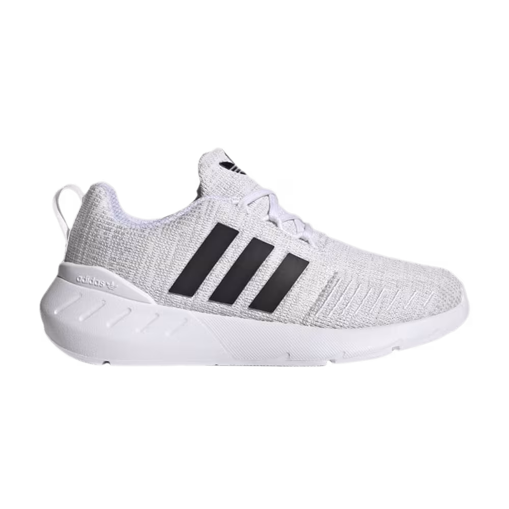 Adidas Swift Run 22 Little Kid White Grey