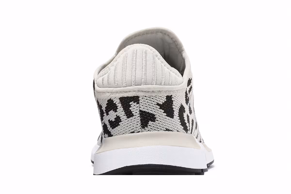 Adidas Women's Swift Run X Leopard - Black, view 8