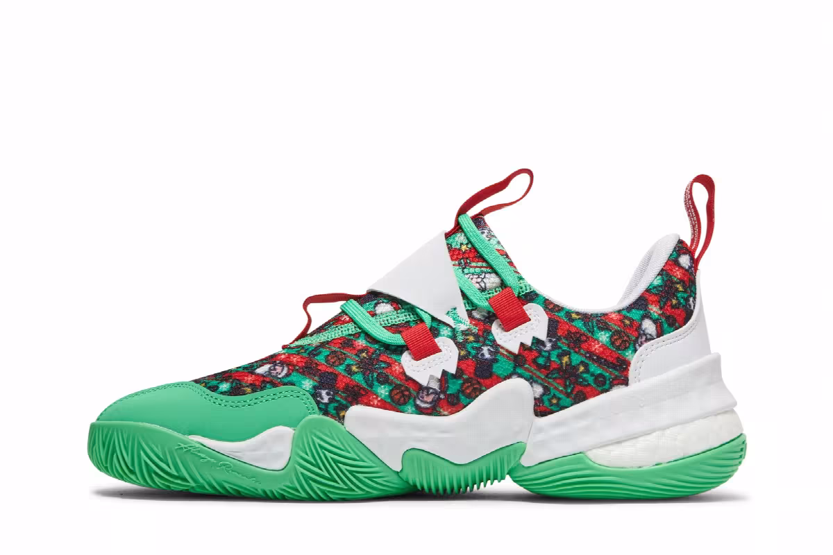 adidas Trae Young 1 Christmas, view 4