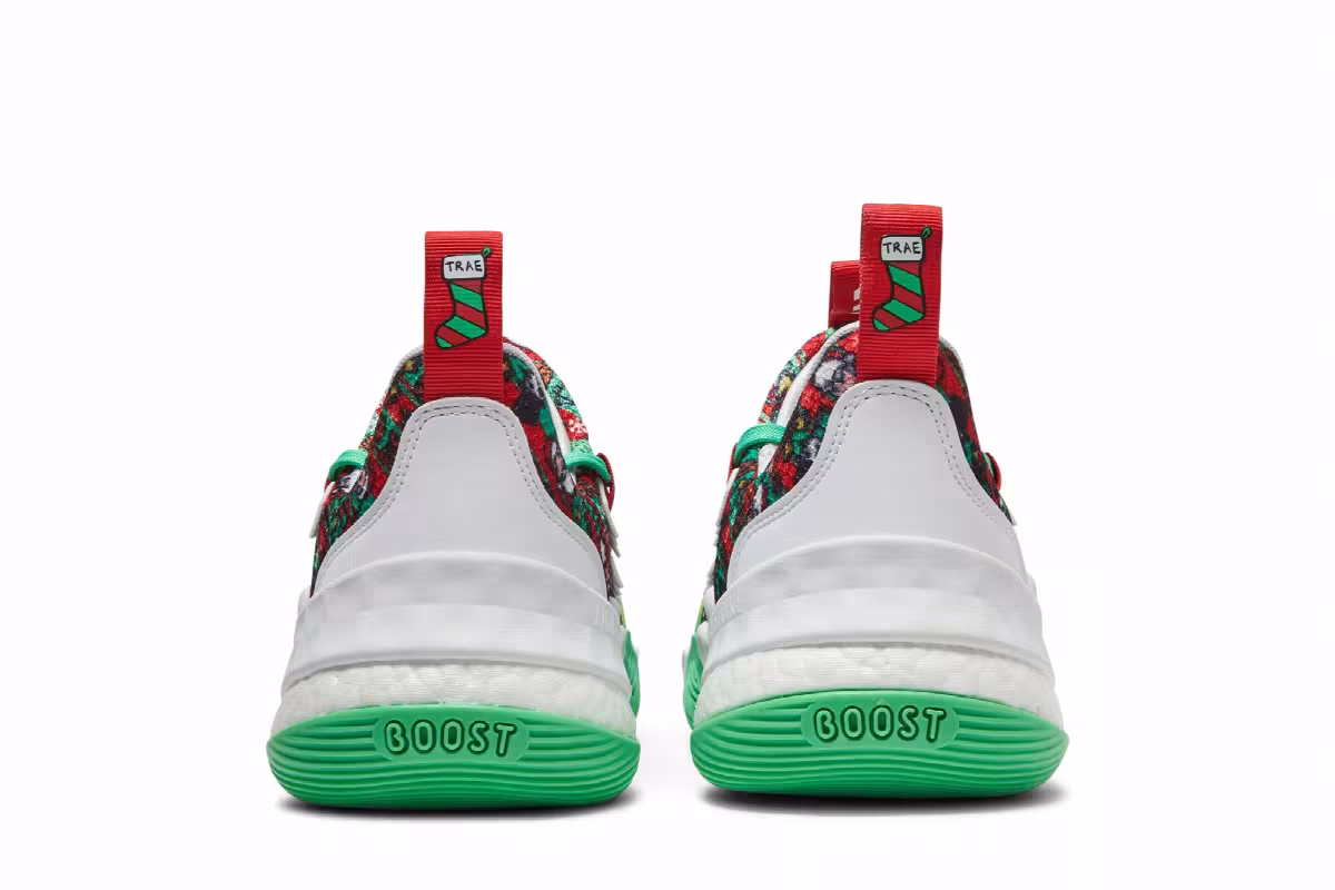 adidas Trae Young 1 Christmas, view 7