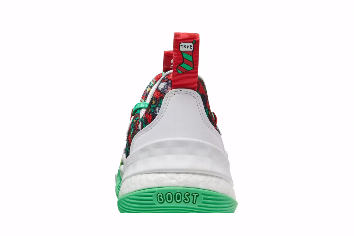 adidas Trae Young 1 Christmas, view 8