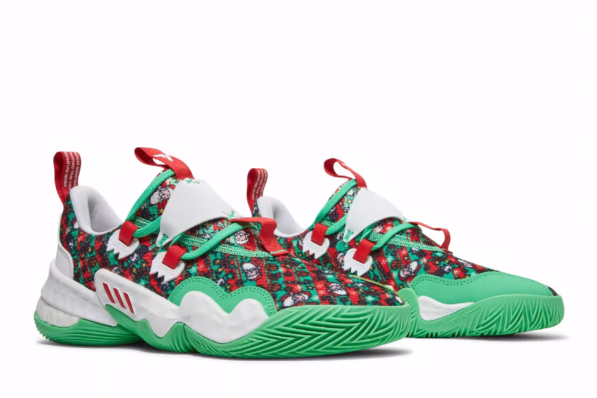adidas Trae Young 1 Christmas, view 9