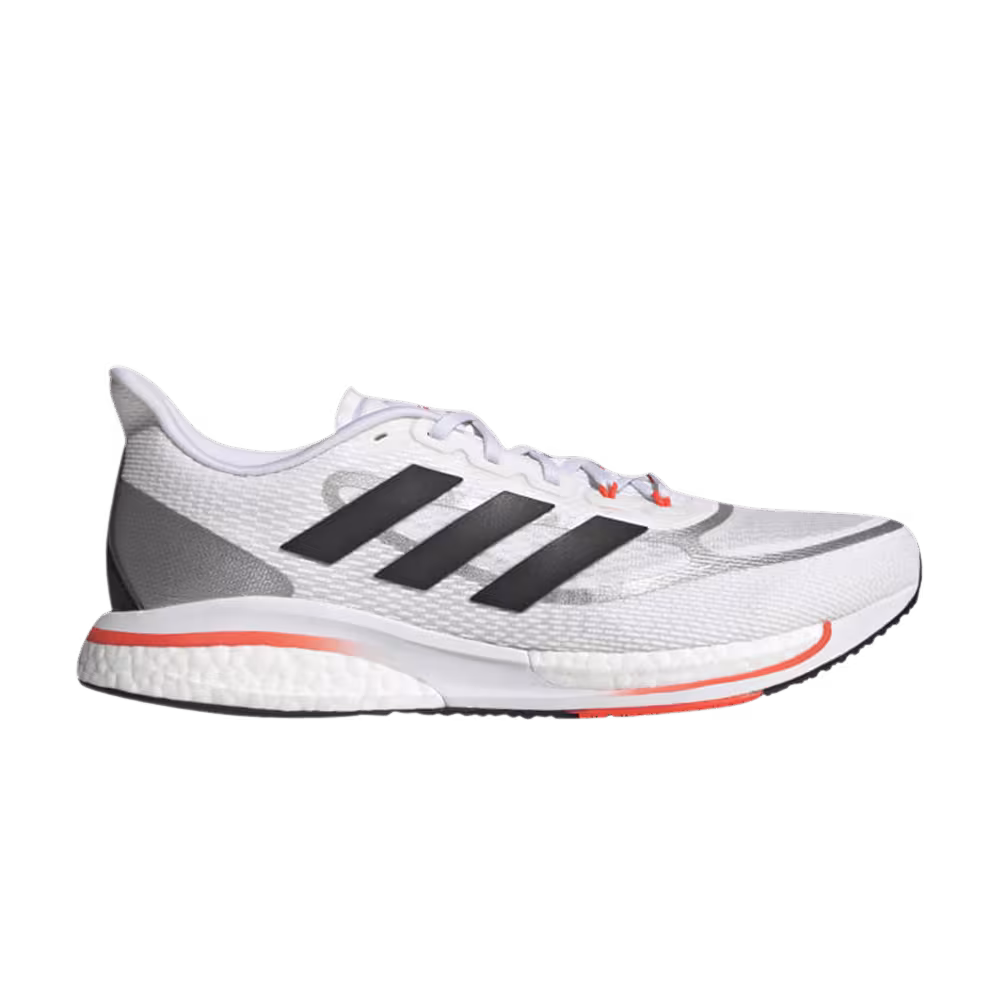 Adidas Supernova+ White Solar Red