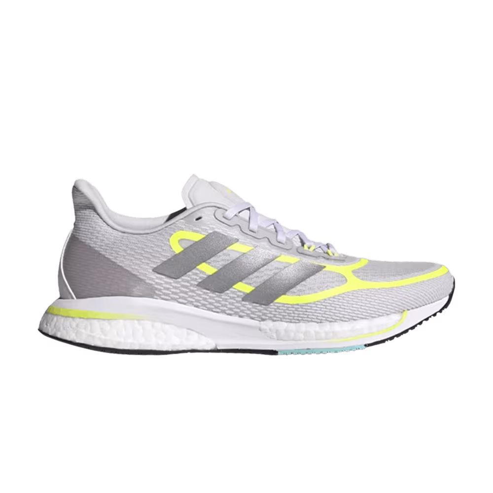 Adidas Women's Supernova+ Grey Solar Yellow