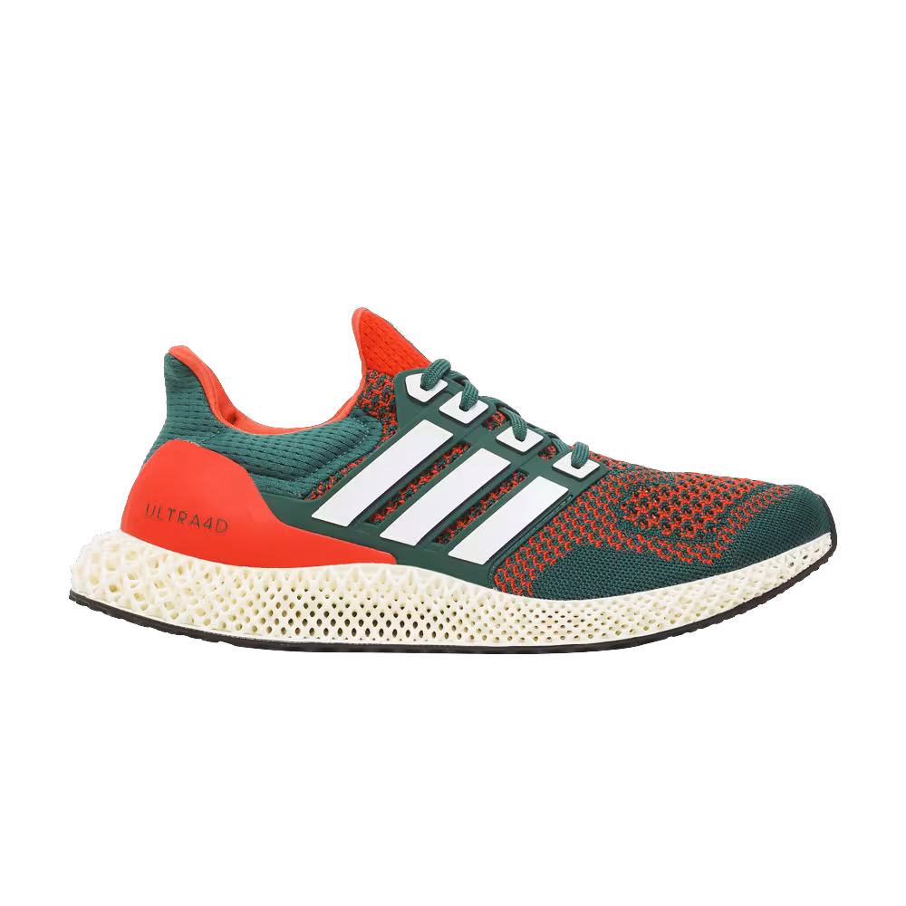 adidas Ultra 4D Miami Hurricanes