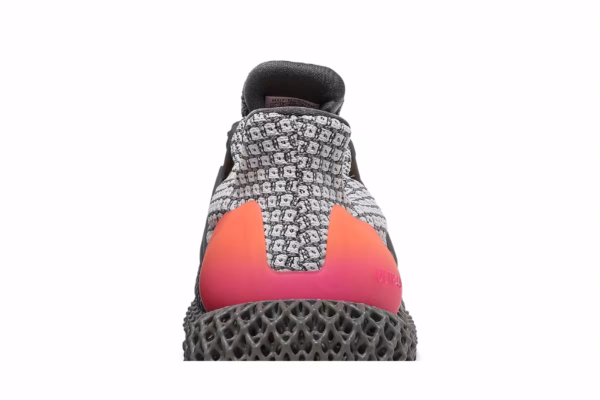 adidas Ultra 4D Grey Pink Gradient, view 8