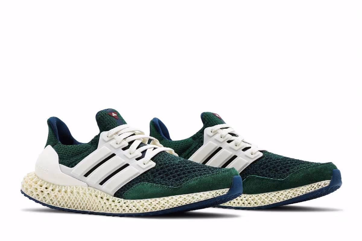 Packer Shoes x adidas Ultra 4D 2.0 Consortium Green, view 9