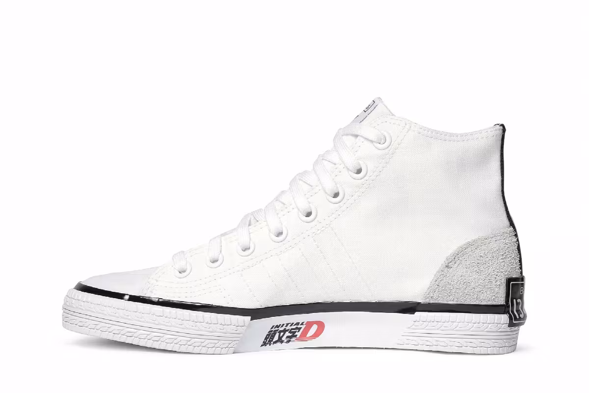 Initial D x Bait x adidas Nizza High Toyota Trueno, view 4