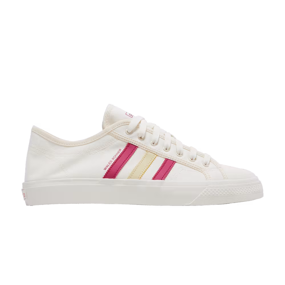 Wales Bonner x adidas Nizza Low Cream White Scarlet