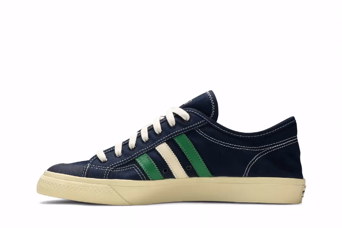 Wales Bonner x adidas Nizza Low Night Indigo, view 4