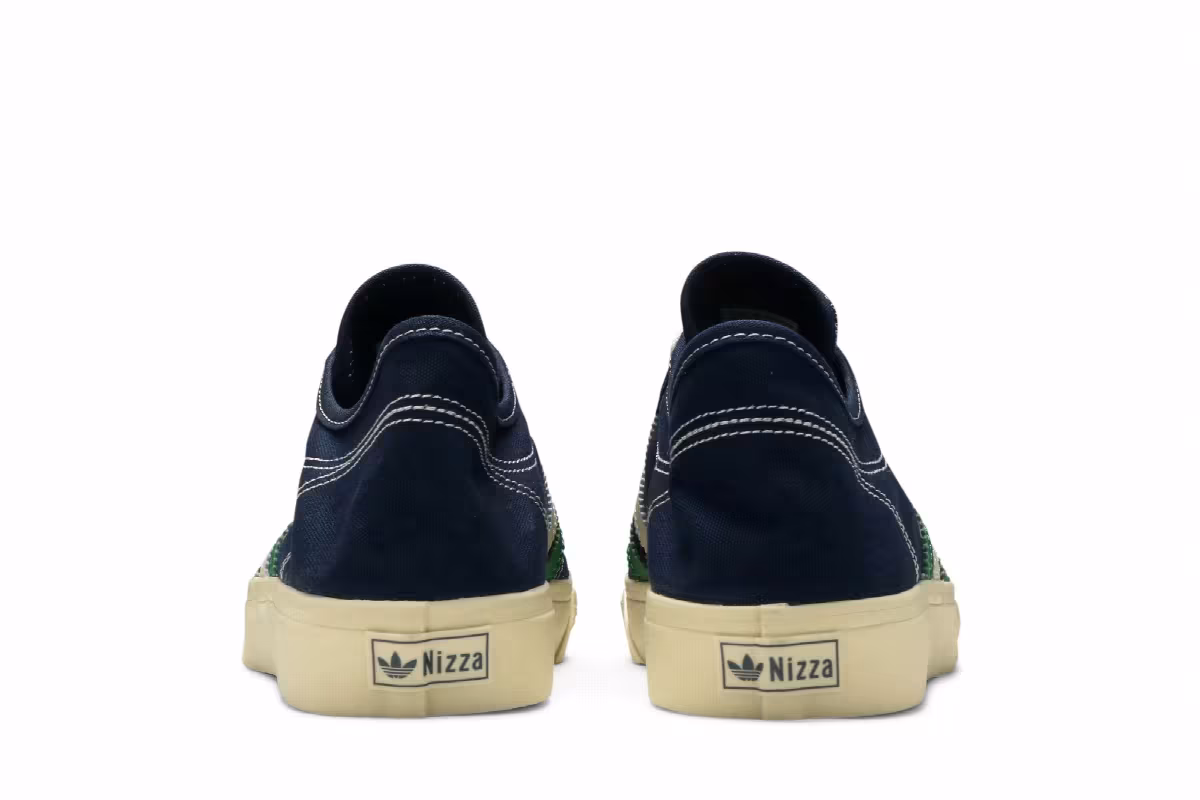 Wales Bonner x adidas Nizza Low Night Indigo, view 7