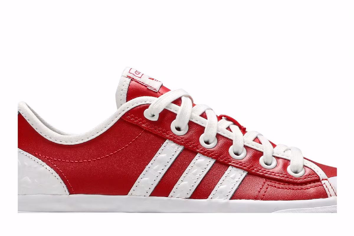 Adidas Women's Nizza RF Platform Heart Embossed - Scarlet, view 3