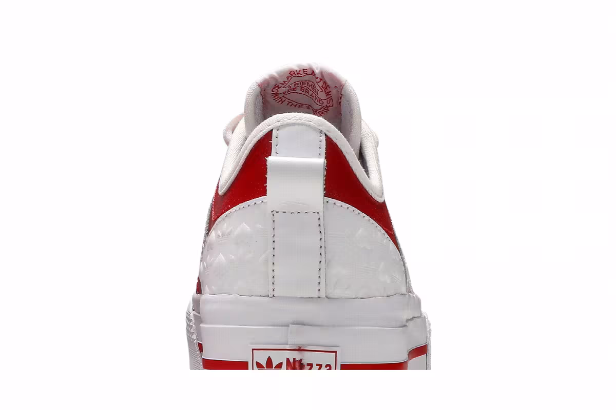 Adidas Women's Nizza RF Platform Heart Embossed - Scarlet, view 8
