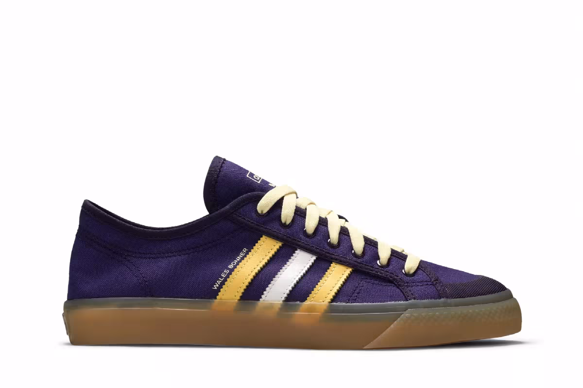 Wales Bonner x adidas Nizza Low Unity Purple, view 2