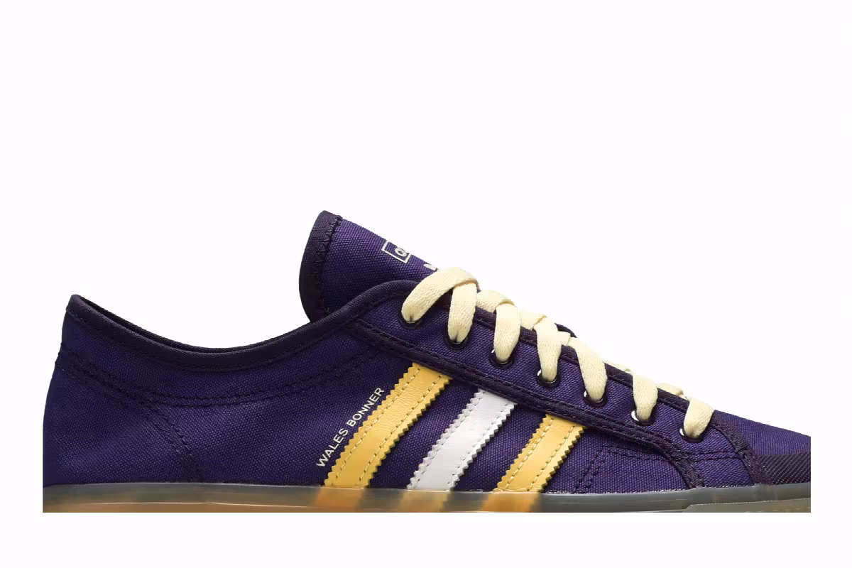 Wales Bonner x adidas Nizza Low Unity Purple, view 3