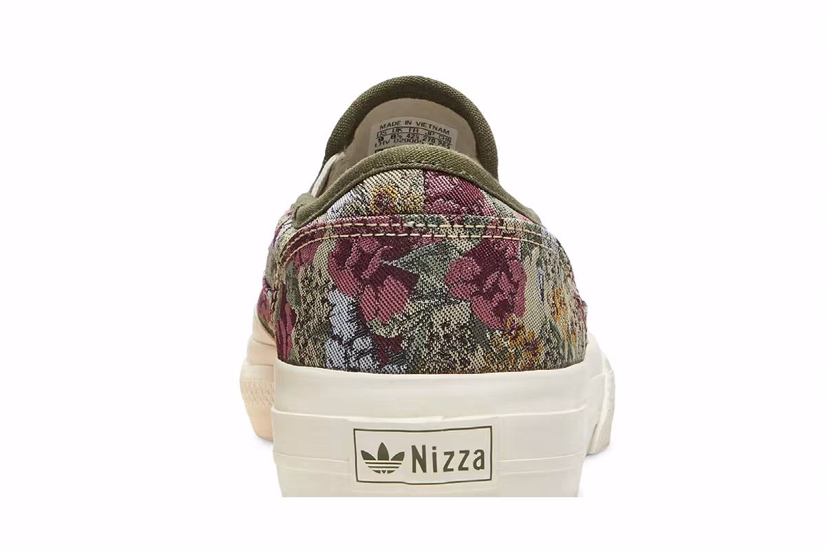 Adidas Nizza RF Slip Floral, view 8