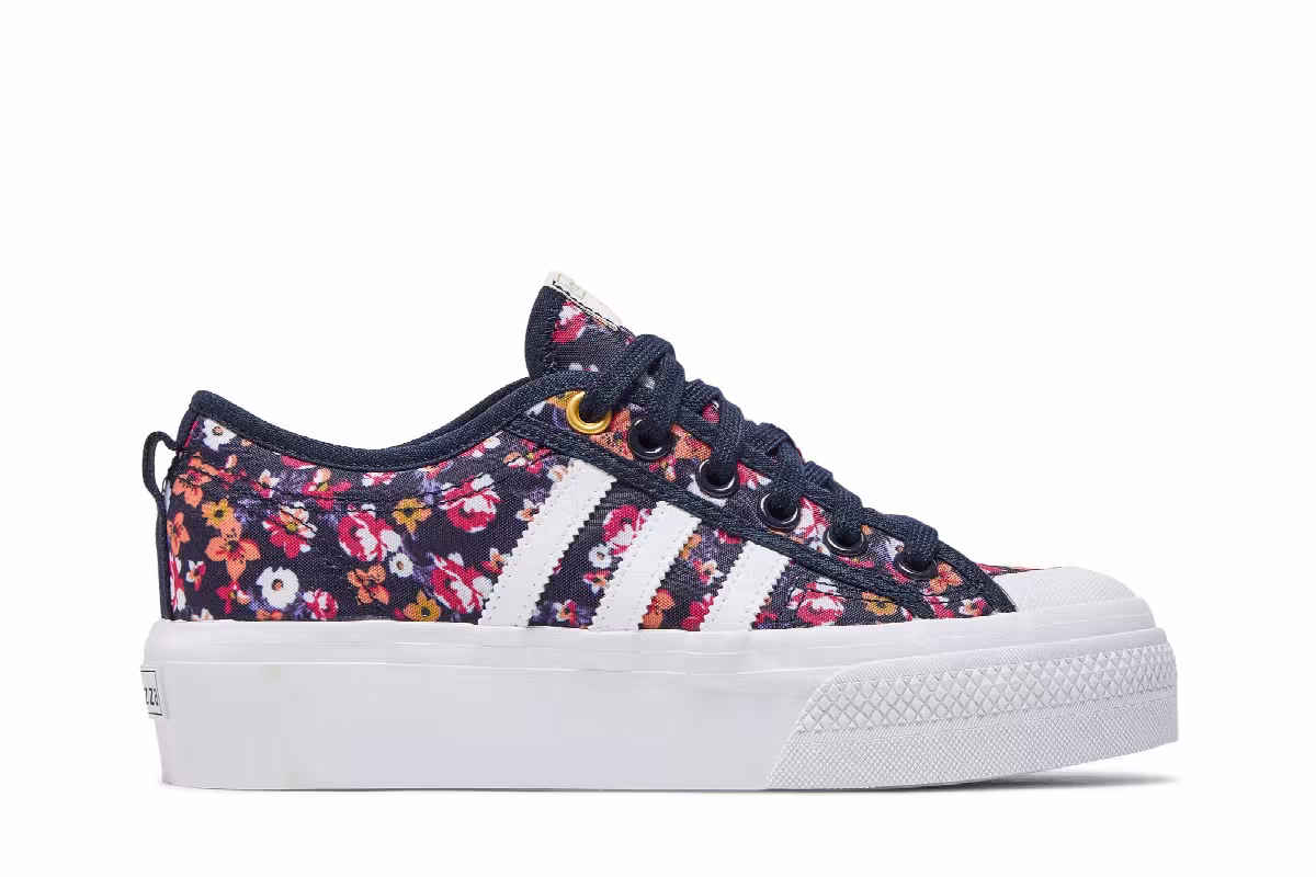 Her Studio London x adidas Women's Nizza Platform Floral, view 2