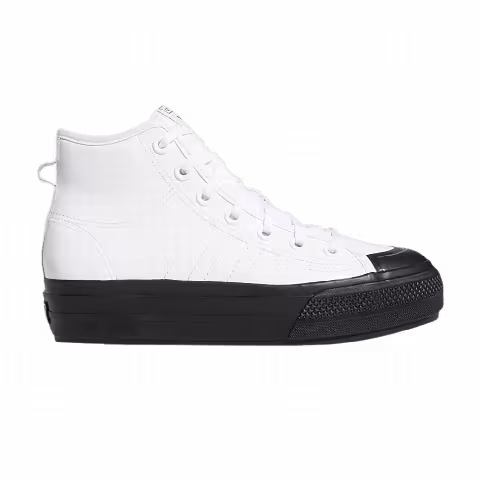 Adidas Wmns Nizza RF Platform Mid 'White Black'