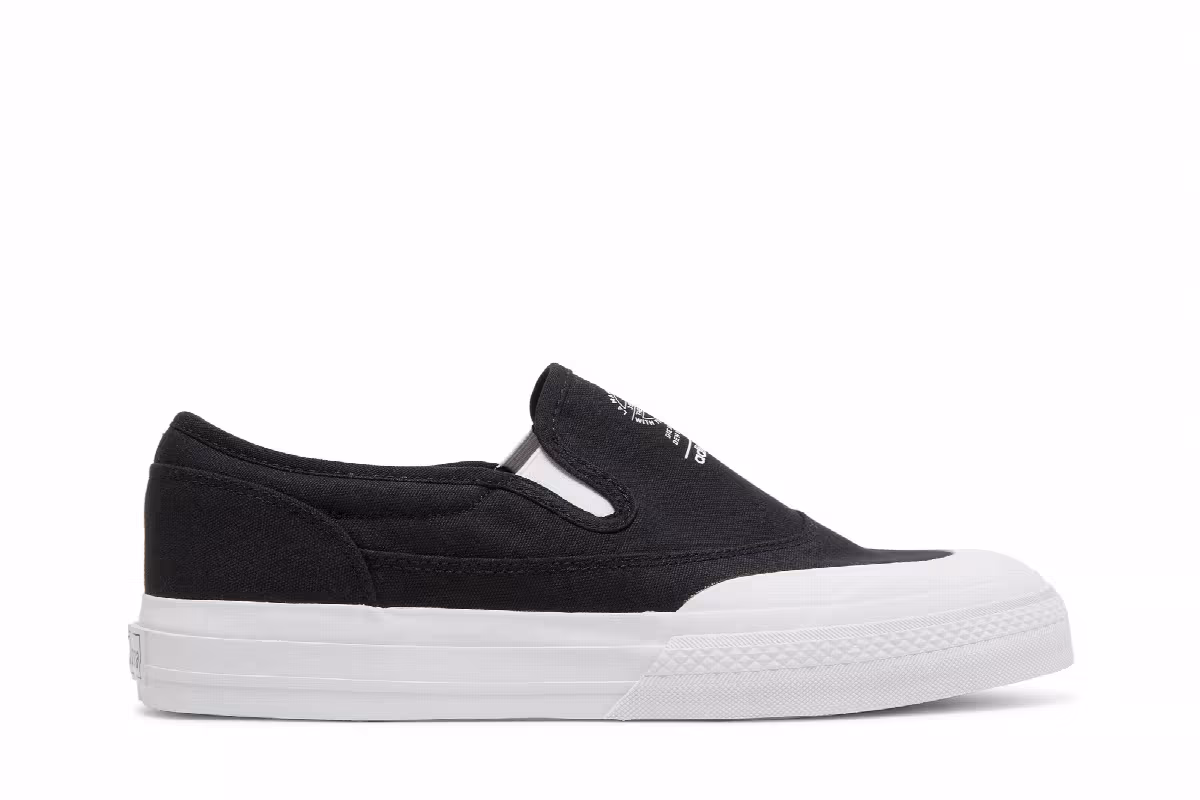 Adidas Nizza RF Slip Core Black, view 2