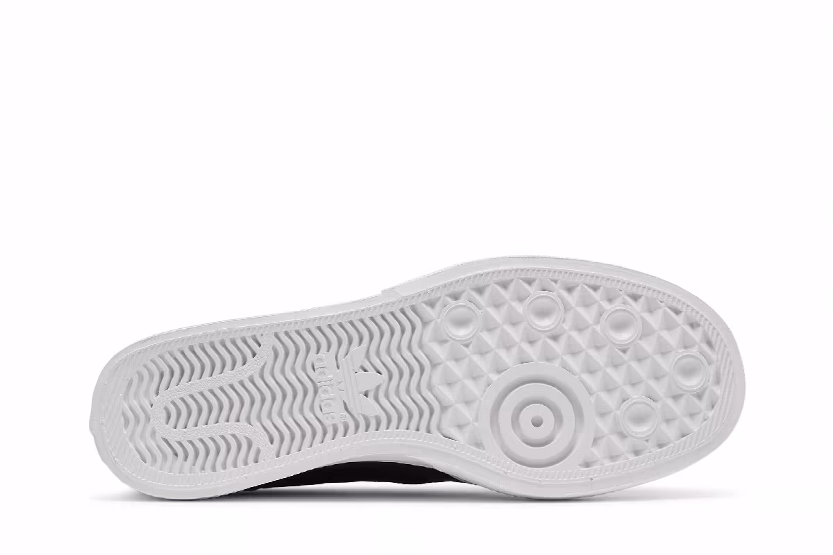 Adidas Nizza RF Slip Core Black, view 5