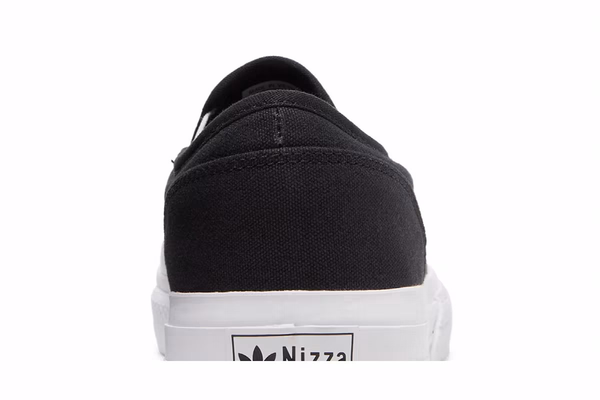 Adidas Nizza RF Slip Core Black, view 8