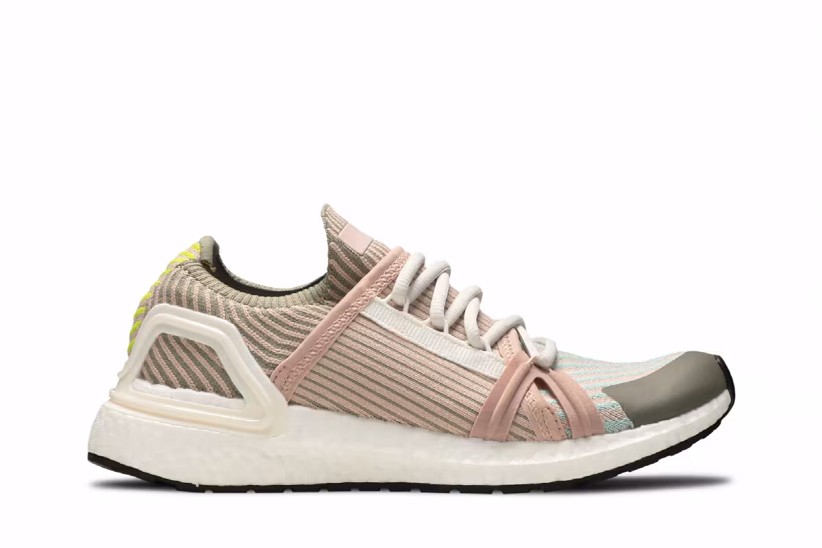 Stella McCartney x adidas Women's UltraBoost 20 Pearl Rose, view 2