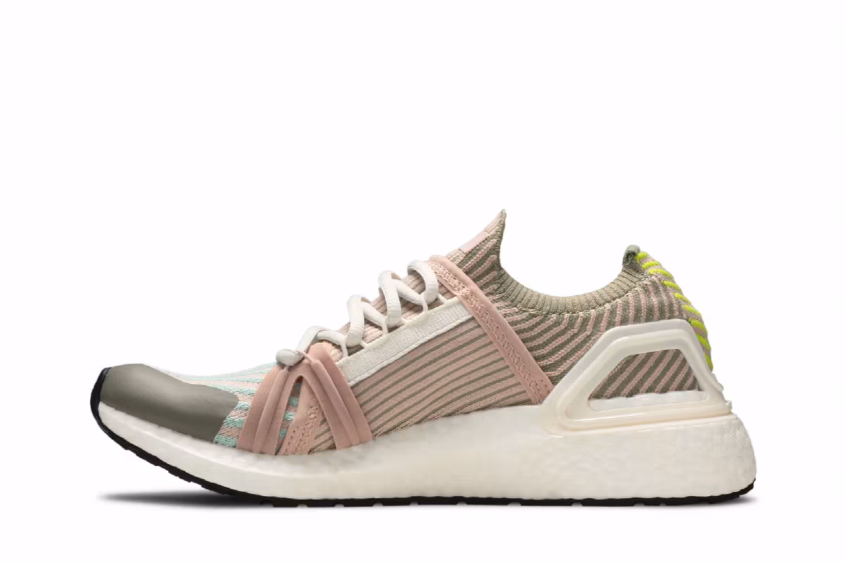 Stella McCartney x adidas Women's UltraBoost 20 Pearl Rose, view 4