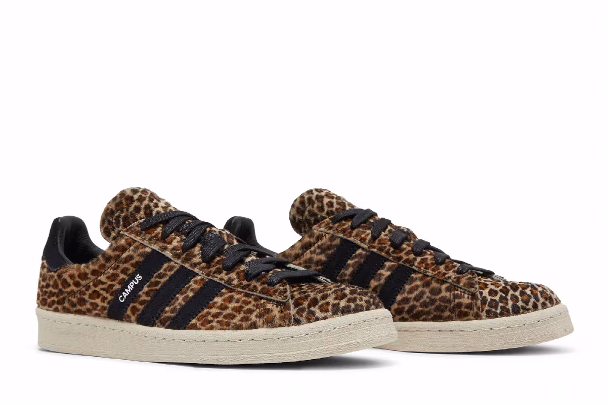 END. x Neighborhood x adidas Campus 80s Leopard, view 9