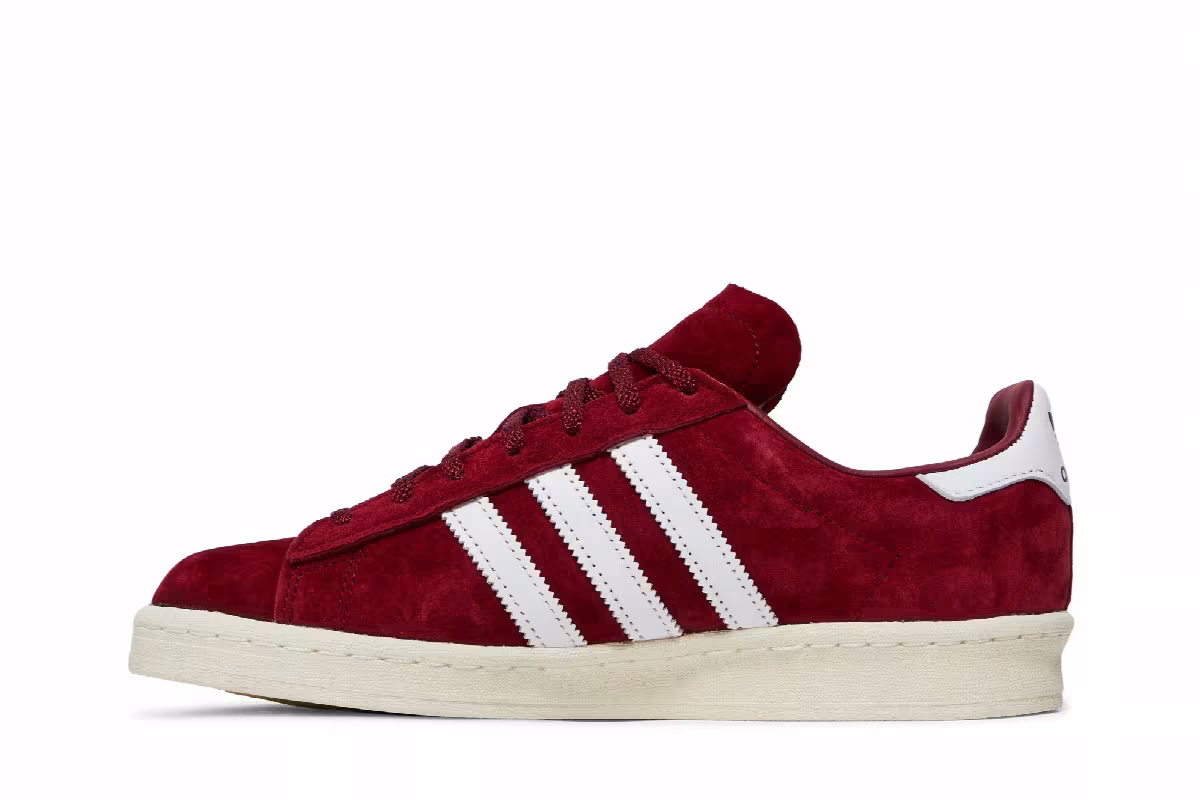 Adidas Campus 80s Collegiate Burgundy, view 4