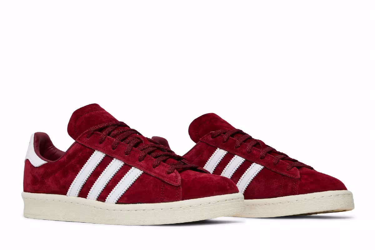 Adidas Campus 80s Collegiate Burgundy, view 9