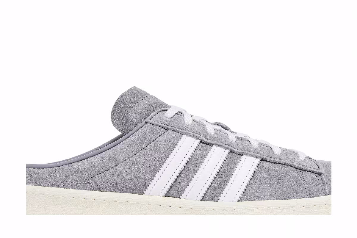 Adidas Campus 80s Mule Grey, view 3