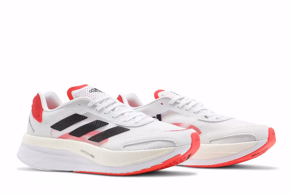 adidas Adizero Boston 10 Solar Red, view 9