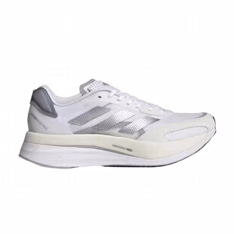 Adidas Wmns Adizero Boston 10 'White Silver Metallic'