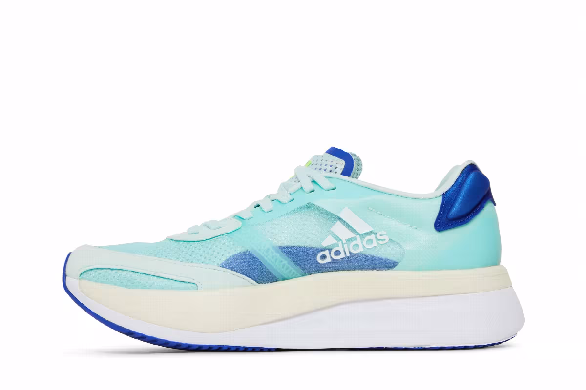 Adidas Women's Adizero Boston 10 Halo Mint, view 4