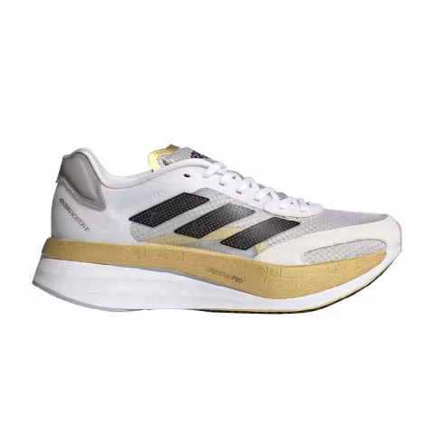 Adidas Wmns Adizero Boston 10 TME 'White Gold Metallic'