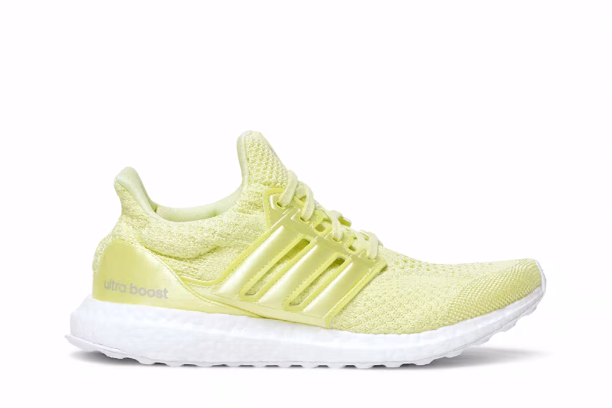 adidas Women's UltraBoost 5.0 Pulse Yellow, view 2