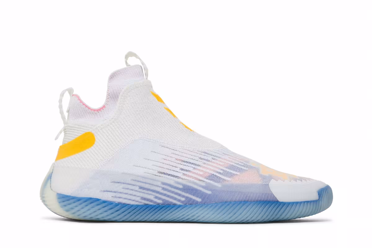 Eric Emanuel x adidas N3xt L3v3l Futurenatural White Solar Gold, view 2