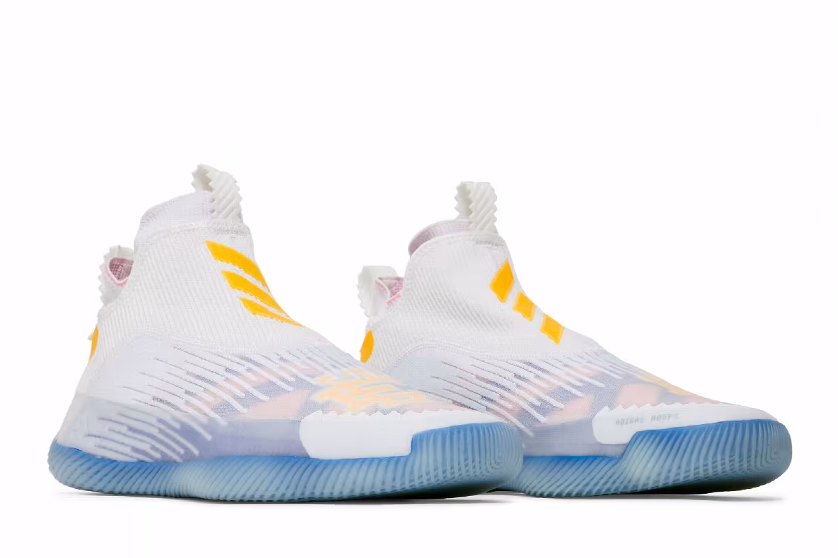 Eric Emanuel x adidas N3xt L3v3l Futurenatural White Solar Gold, view 9